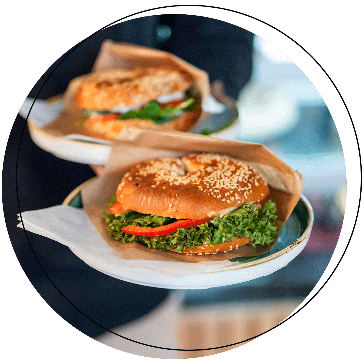 ST. LOUIS Café all day Bagel